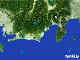 2017年05月21日の静岡県の雨雲レーダー