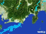 2017年05月24日の静岡県の雨雲レーダー