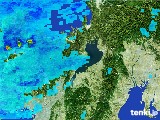 2017年05月24日の滋賀県の雨雲レーダー