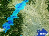 2017年05月25日の埼玉県の雨雲レーダー