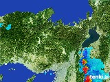 2017年05月31日の京都府の雨雲レーダー