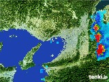 2017年05月31日の大阪府の雨雲レーダー
