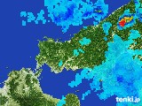2017年05月31日の山口県の雨雲レーダー