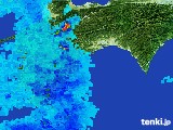 2017年05月31日の高知県の雨雲レーダー