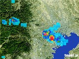 2017年06月01日の東京都の雨雲レーダー