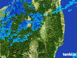 2017年06月08日の福島県の雨雲レーダー
