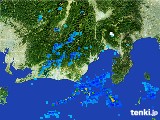 2017年06月08日の静岡県の雨雲レーダー