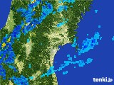 2017年06月08日の宮城県の雨雲レーダー
