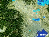 2017年06月10日の埼玉県の雨雲レーダー