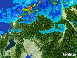 2017年06月10日の岐阜県の雨雲レーダー