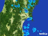 2017年06月12日の宮城県の雨雲レーダー