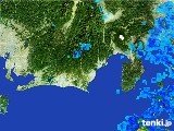2017年06月13日の静岡県の雨雲レーダー