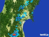 2017年06月14日の宮城県の雨雲レーダー