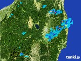 2017年06月15日の福島県の雨雲レーダー