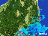 2017年06月16日の福島県の雨雲レーダー