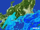 2017年06月18日の関東・甲信地方の雨雲レーダー