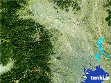 2017年06月19日の埼玉県の雨雲レーダー
