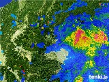 雨雲レーダー(2017年06月21日)