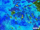 2017年06月24日の山口県の雨雲レーダー