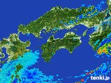 2017年06月25日の四国地方の雨雲レーダー