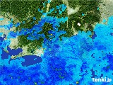 2017年06月25日の静岡県の雨雲レーダー