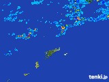 2017年06月25日の鹿児島県(奄美諸島)の雨雲レーダー