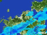 2017年06月26日の福岡県の雨雲レーダー