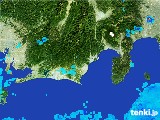 2017年06月27日の静岡県の雨雲レーダー