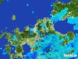 2017年06月27日の福岡県の雨雲レーダー