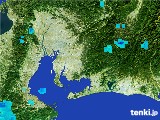 2017年06月28日の愛知県の雨雲レーダー