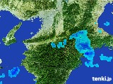 2017年06月28日の奈良県の雨雲レーダー