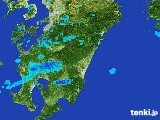 2017年06月28日の宮崎県の雨雲レーダー