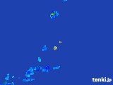 2017年06月28日の沖縄県(南大東島)の雨雲レーダー
