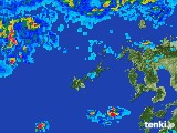 2017年06月29日の長崎県(五島列島)の雨雲レーダー