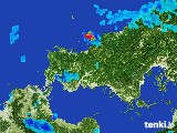 2017年06月30日の山口県の雨雲レーダー