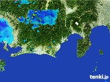 2017年07月02日の静岡県の雨雲レーダー