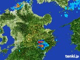 2017年07月02日の大分県の雨雲レーダー