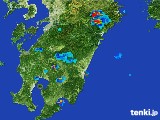 2017年07月02日の宮崎県の雨雲レーダー