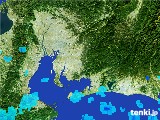 2017年07月05日の愛知県の雨雲レーダー