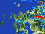 2017年07月05日の佐賀県の雨雲レーダー