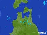 2017年07月07日の青森県の雨雲レーダー