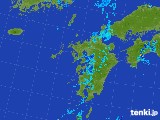2017年07月10日の九州地方の雨雲レーダー