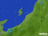 2017年07月10日の新潟県の雨雲レーダー