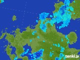 2017年07月10日の福岡県の雨雲レーダー