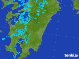 2017年07月10日の宮崎県の雨雲レーダー