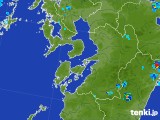 2017年07月11日の熊本県の雨雲レーダー