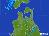 2017年07月11日の青森県の雨雲レーダー