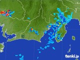 2017年07月13日の静岡県の雨雲レーダー