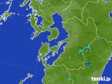 2017年07月14日の熊本県の雨雲レーダー