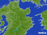 2017年07月14日の大分県の雨雲レーダー